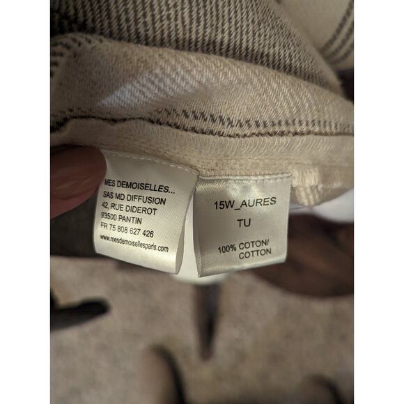 mes demoiselles paris unique poncho jacket, shawl jacket blanket w pockets - Picture 8 of 10